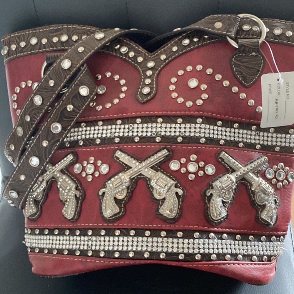 Designer western purse